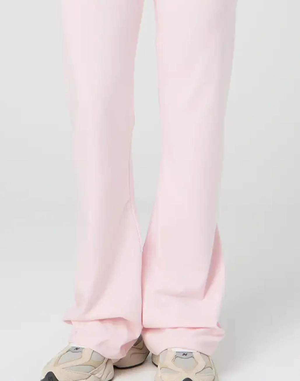 Cotton Foldover Flare Pant