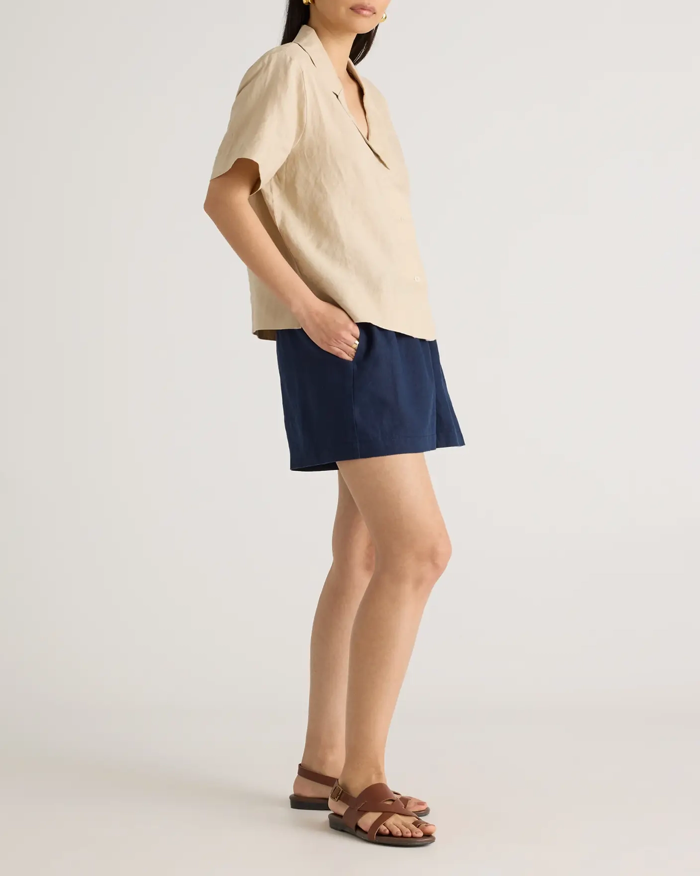 Daily Linen Short Sleeve Shirt