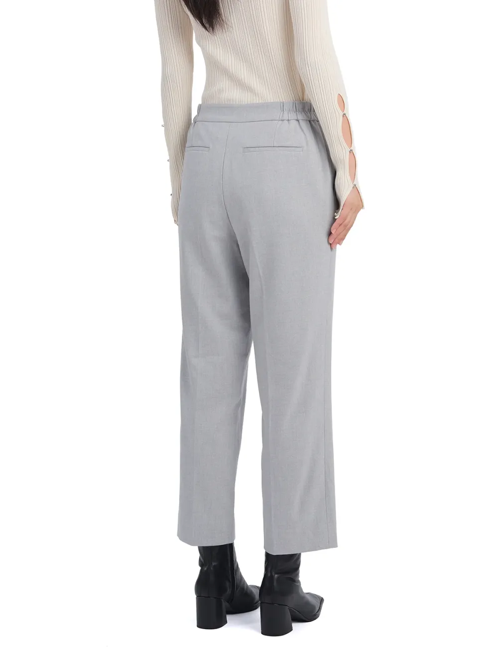 Straight-Leg Trousers