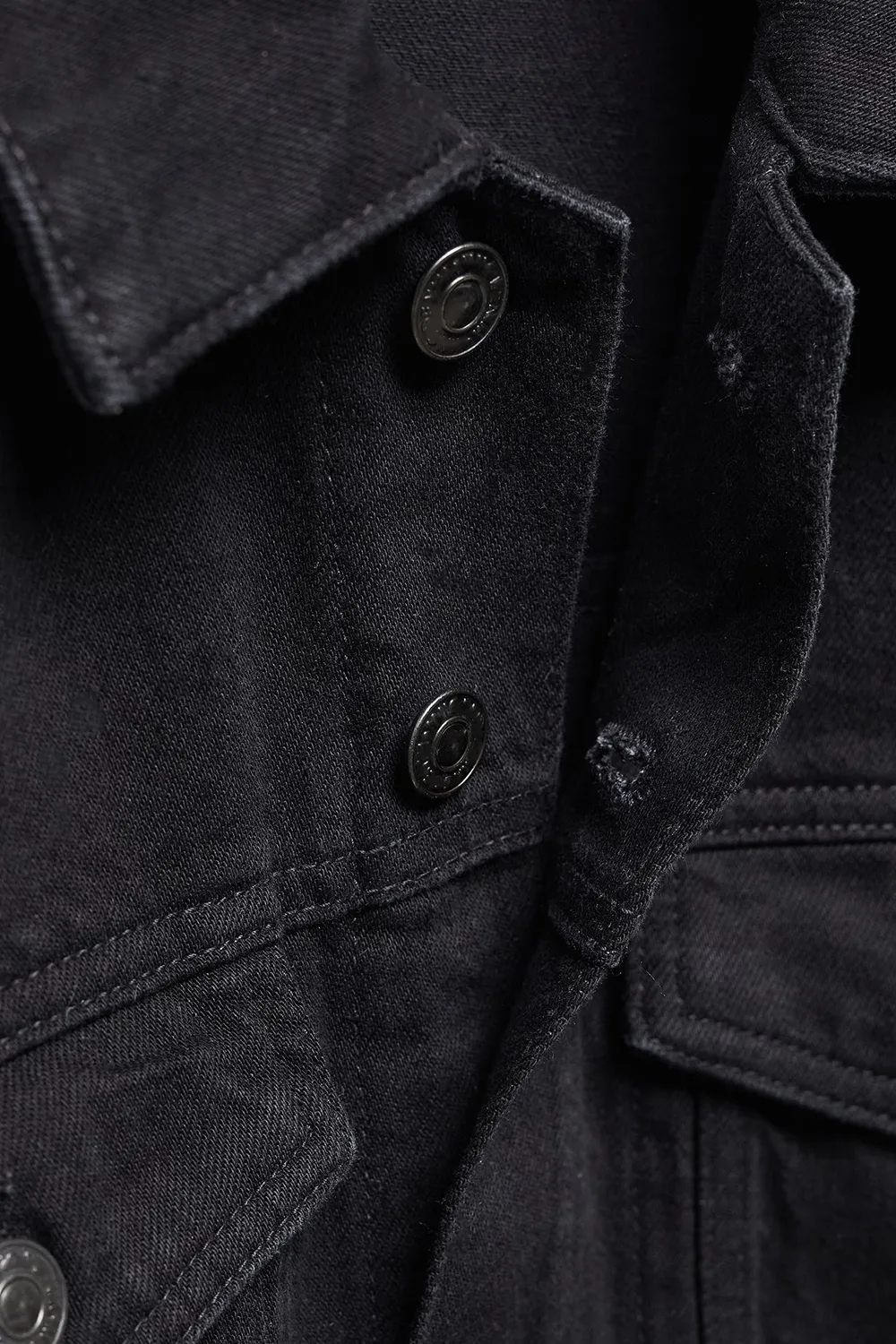 Pocketed denim jacket