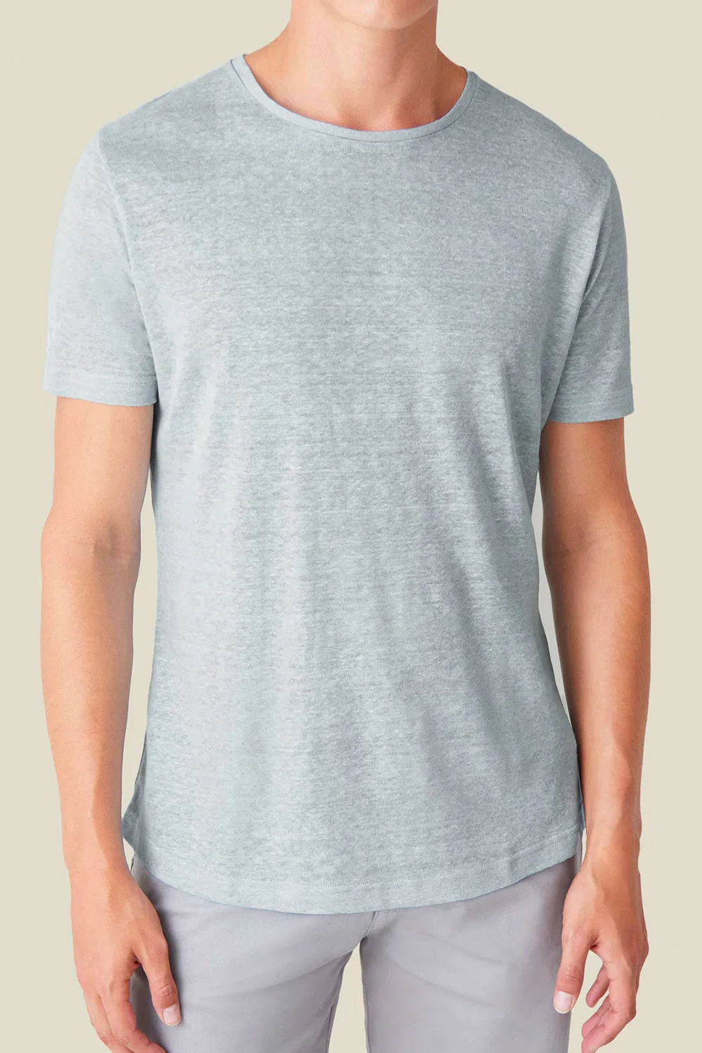 Lightweight Classic Crew Neckline T-shirt