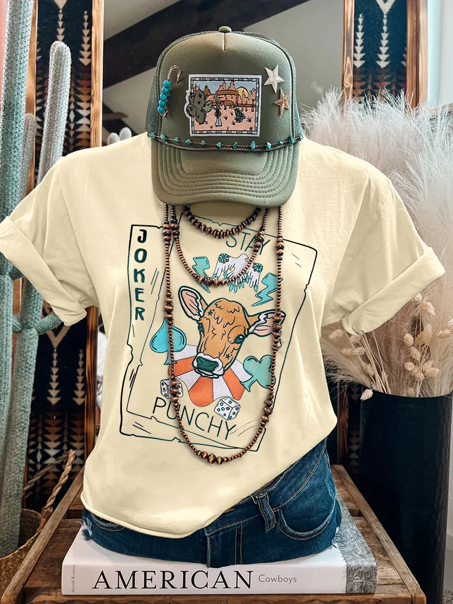 Wild West Stay Punchy Tee