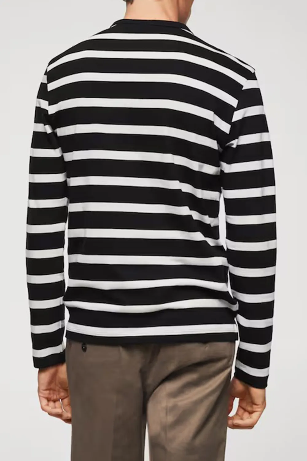 Regular Striped Long Sleeves T-Shirt