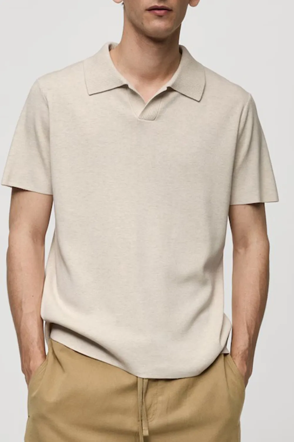 Short Sleeve Cotton Polo Shirt