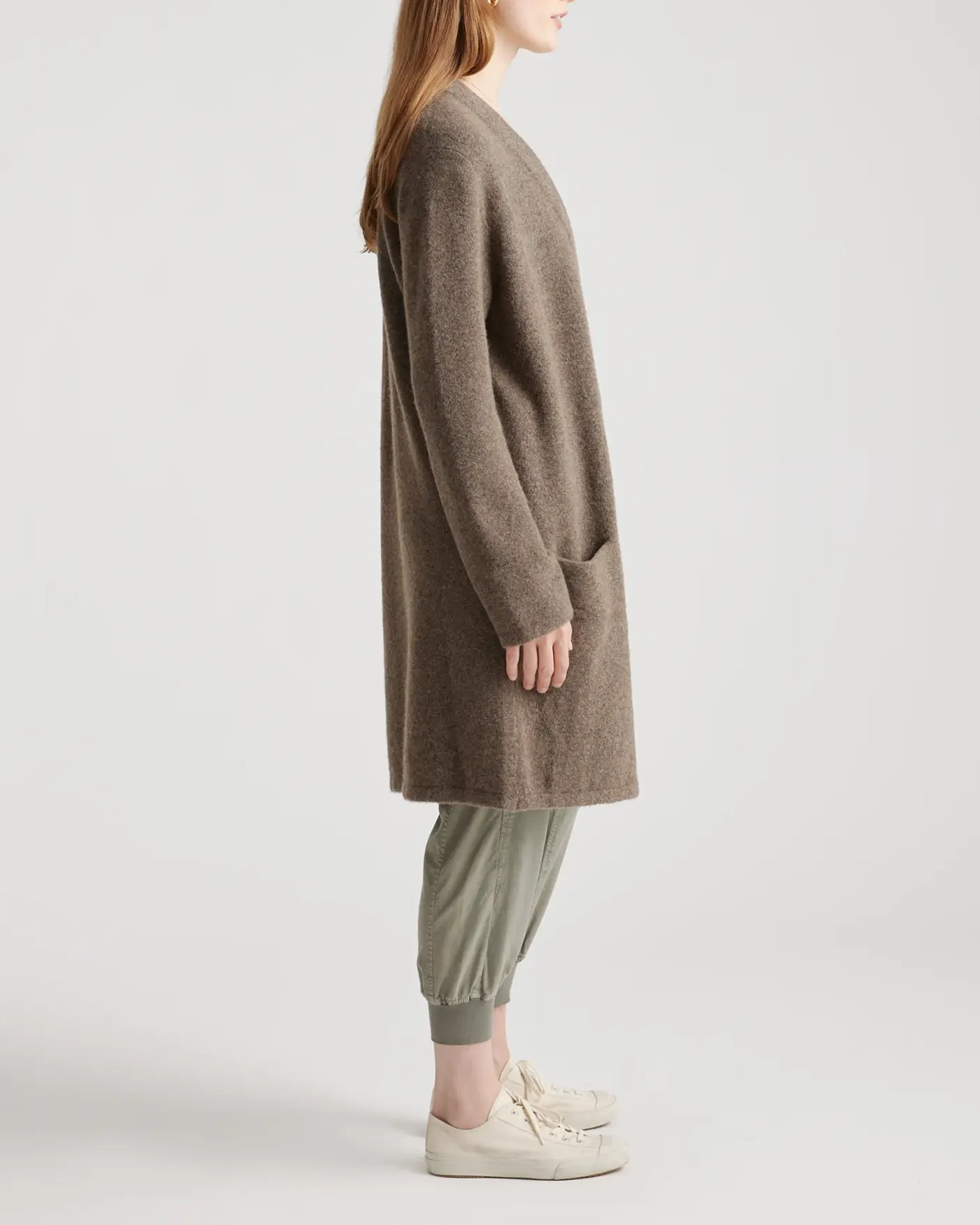 Superfine Merino Wool Sweater Coat