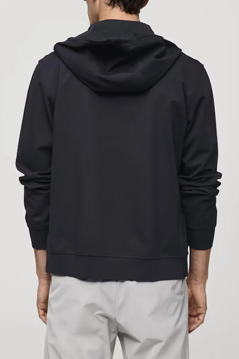 Technical fabric hoodie