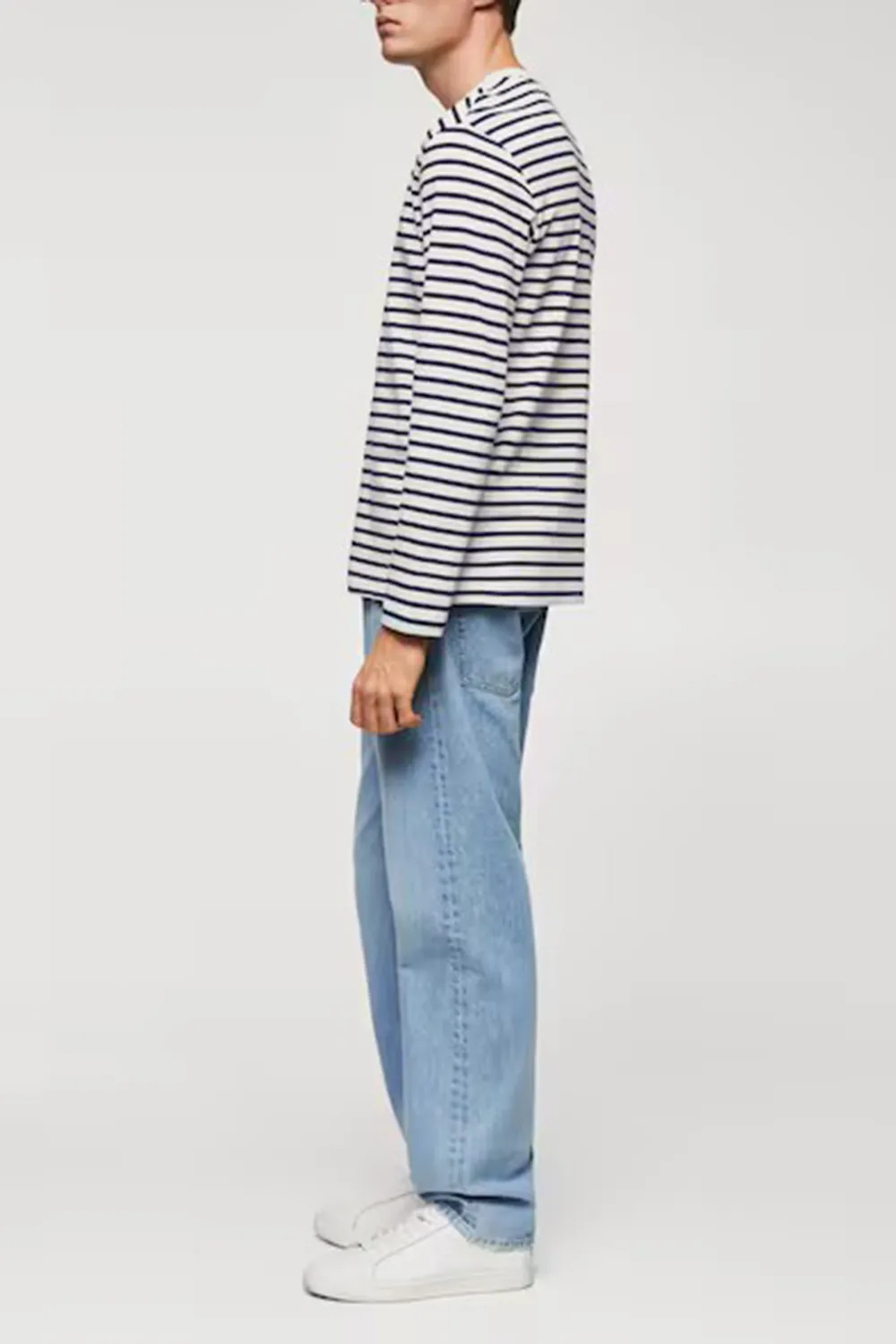 Regular Striped Long Sleeves T-Shirt