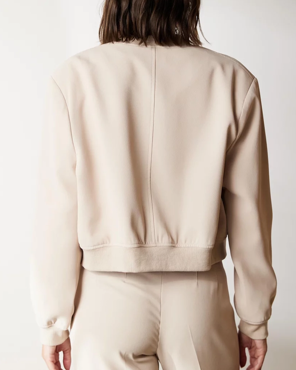 Thalia Tailored Bomber Jacket