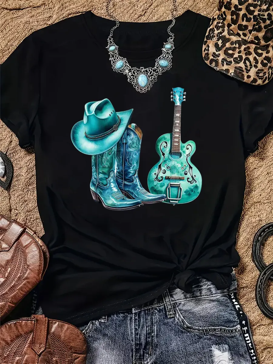 Turquoise Cowgirl T-shirt