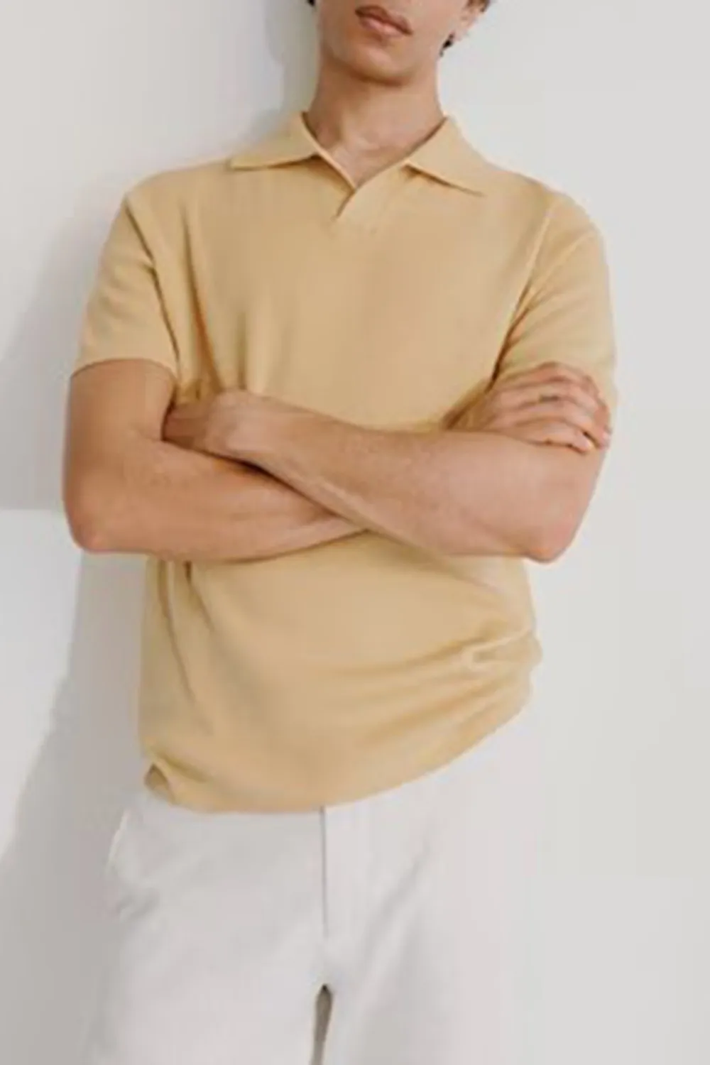 Short Sleeve Cotton Polo Shirt