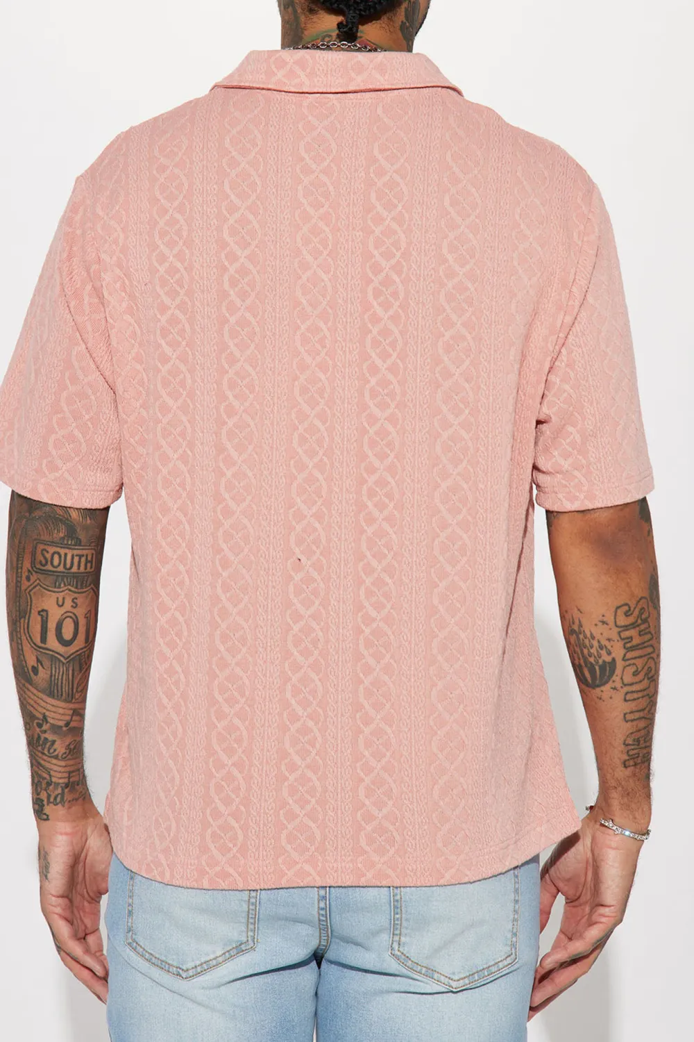 Zig Zag Road Short Sleeve Polo