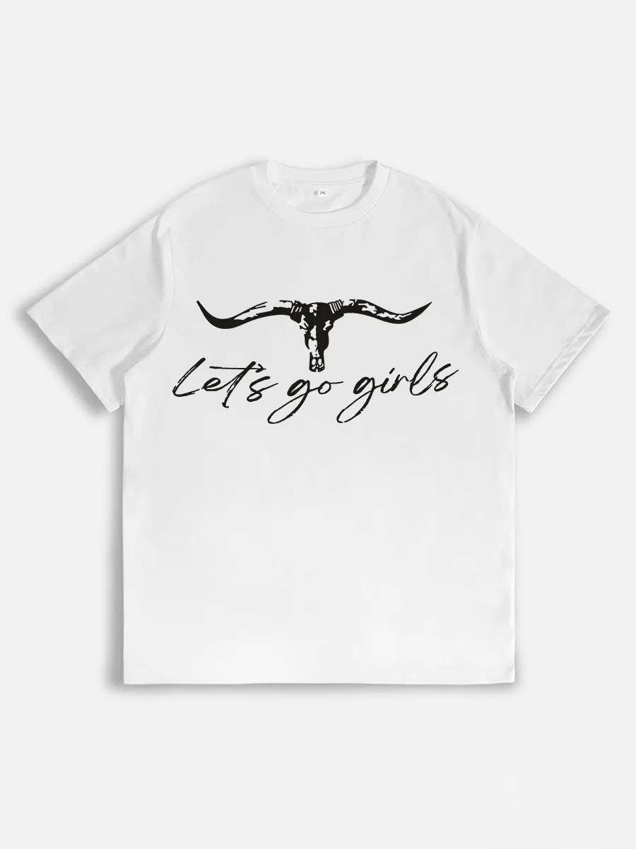 (3-Pack) Long Live Wild West Countryside, Long Live Cowboy Girls T-shirt