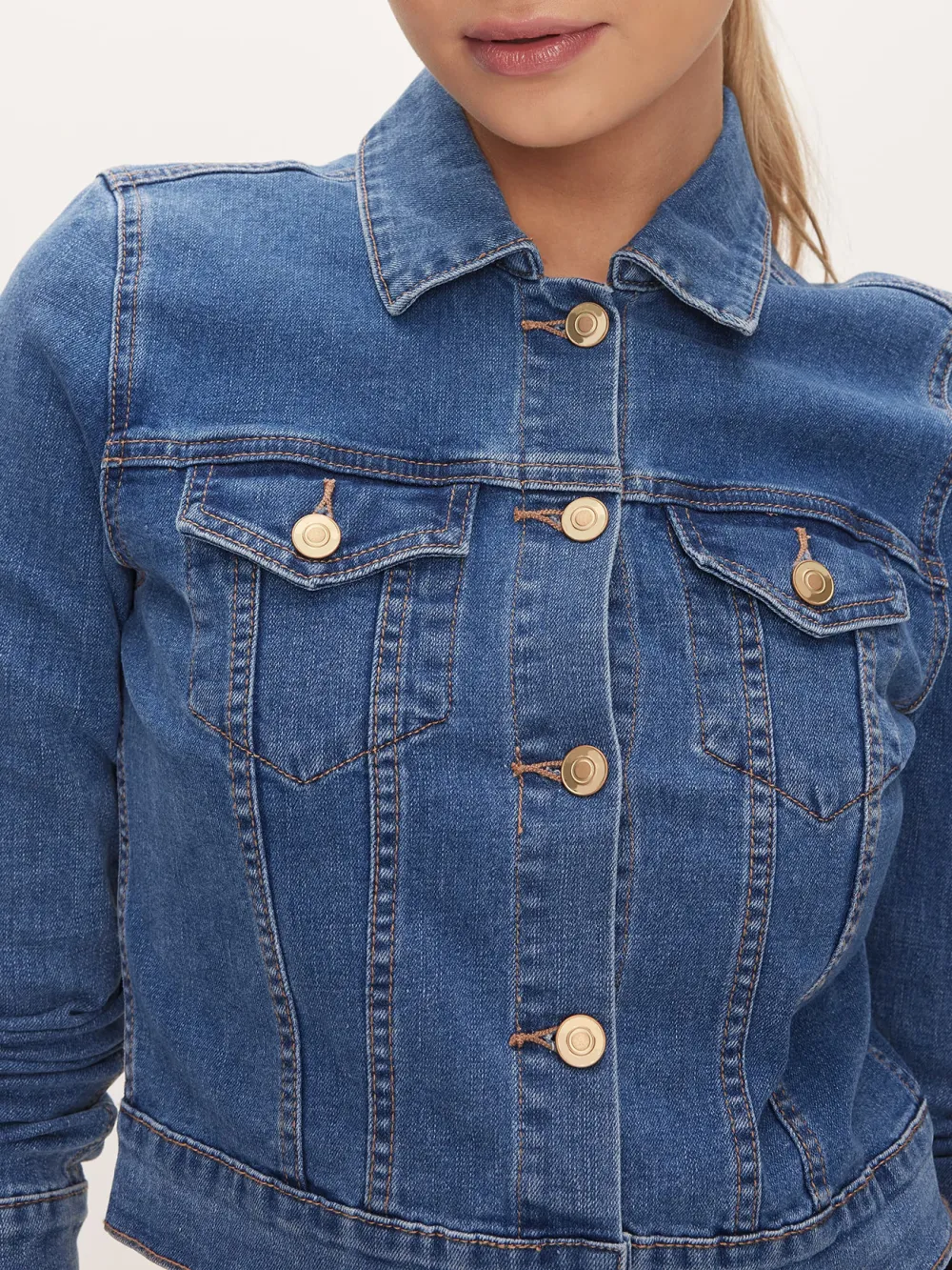 Crop Denim Jacket