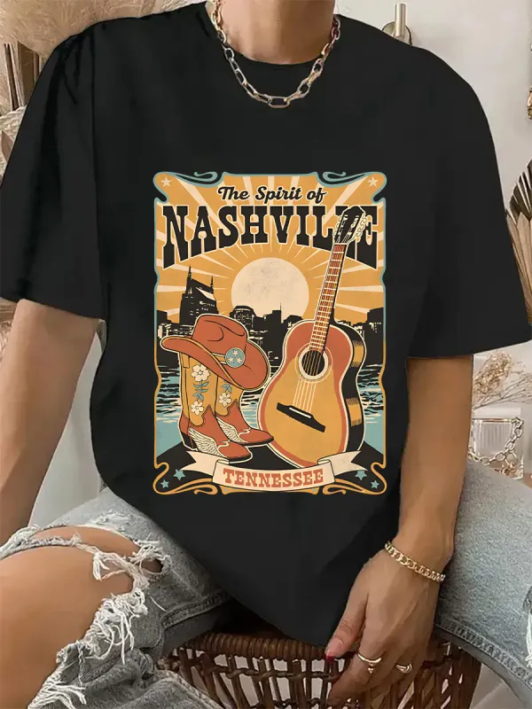 The Spirit Of The Nashville Graphic T-shirt