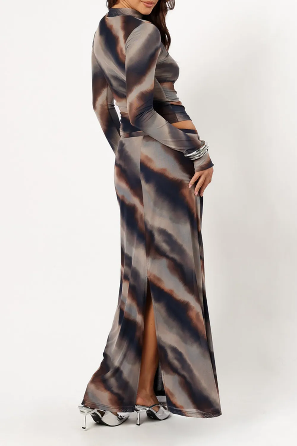 BEVERLY MAXI SKIRT - DUSK PRINT