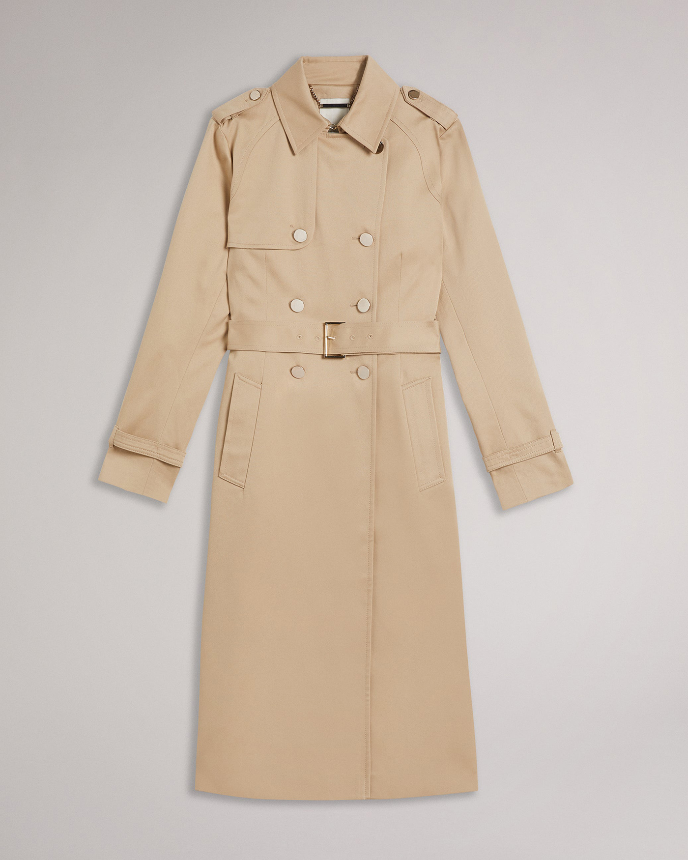 Robbii Showerproof Trench Coat Natural