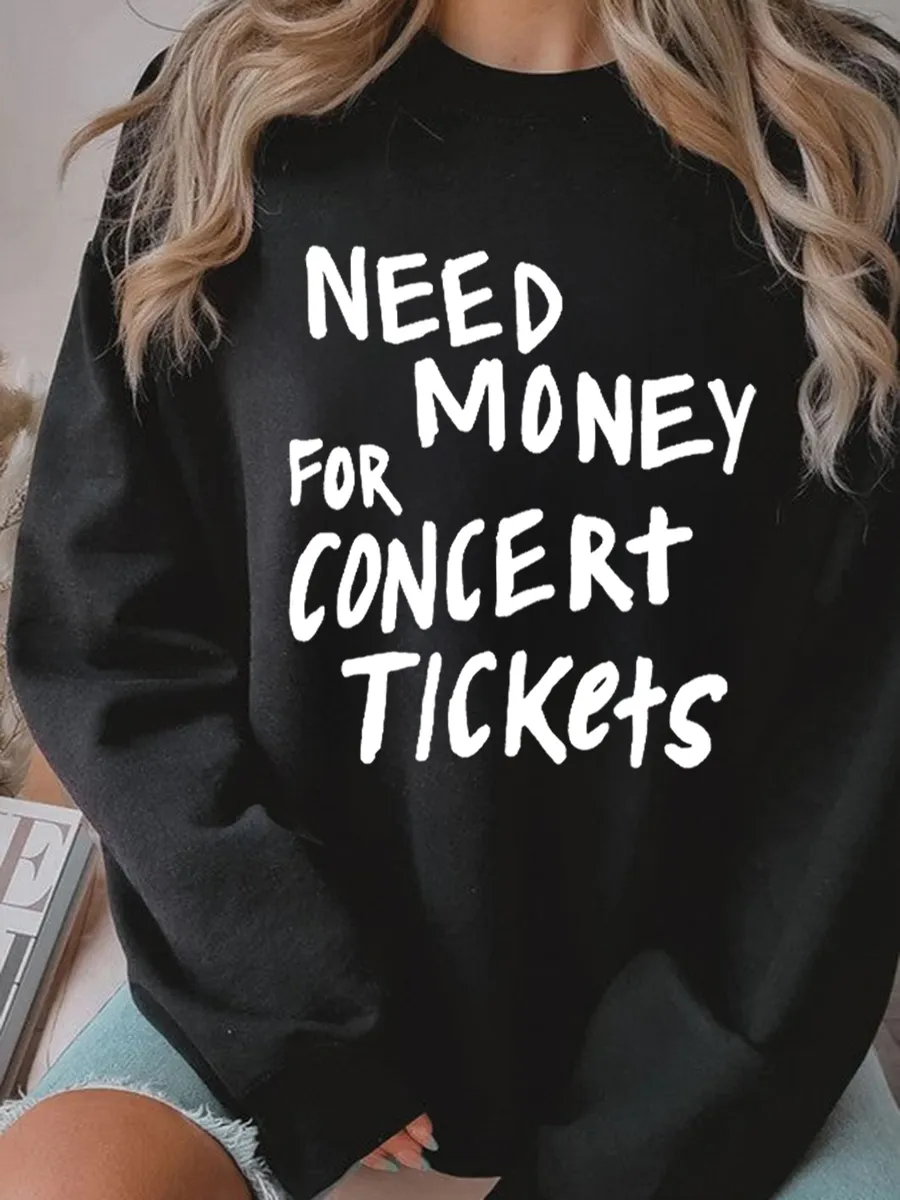 Concert tickets, sportswear