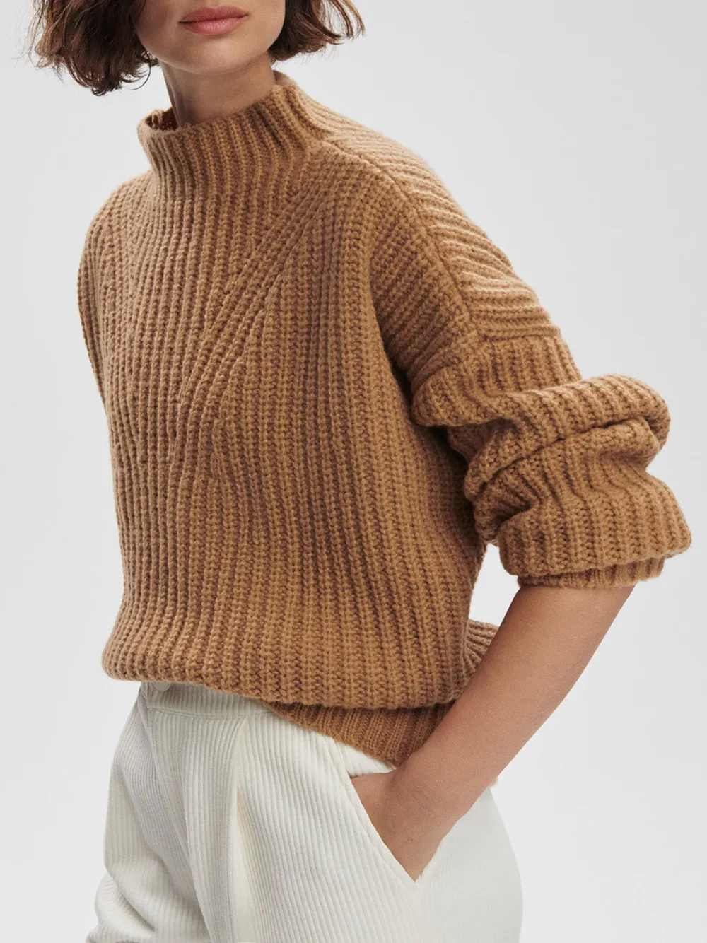 Blossom Mock Neck Sweater