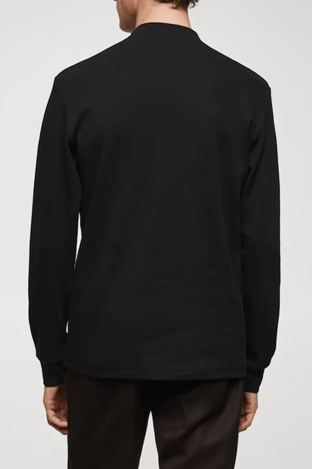 Perkins neck long-sleeved t-shirt