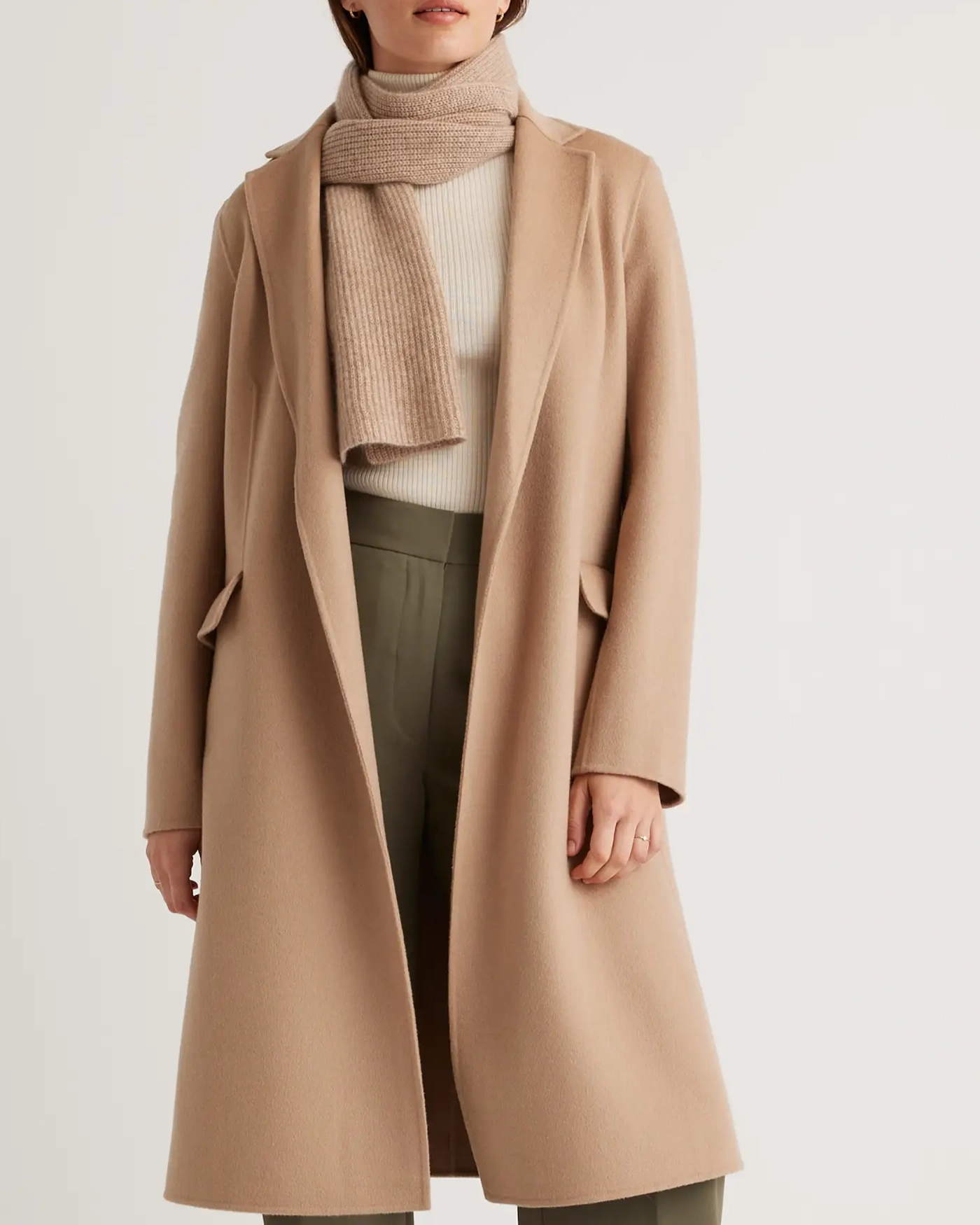 Daily Double-Faced Wrap Coat