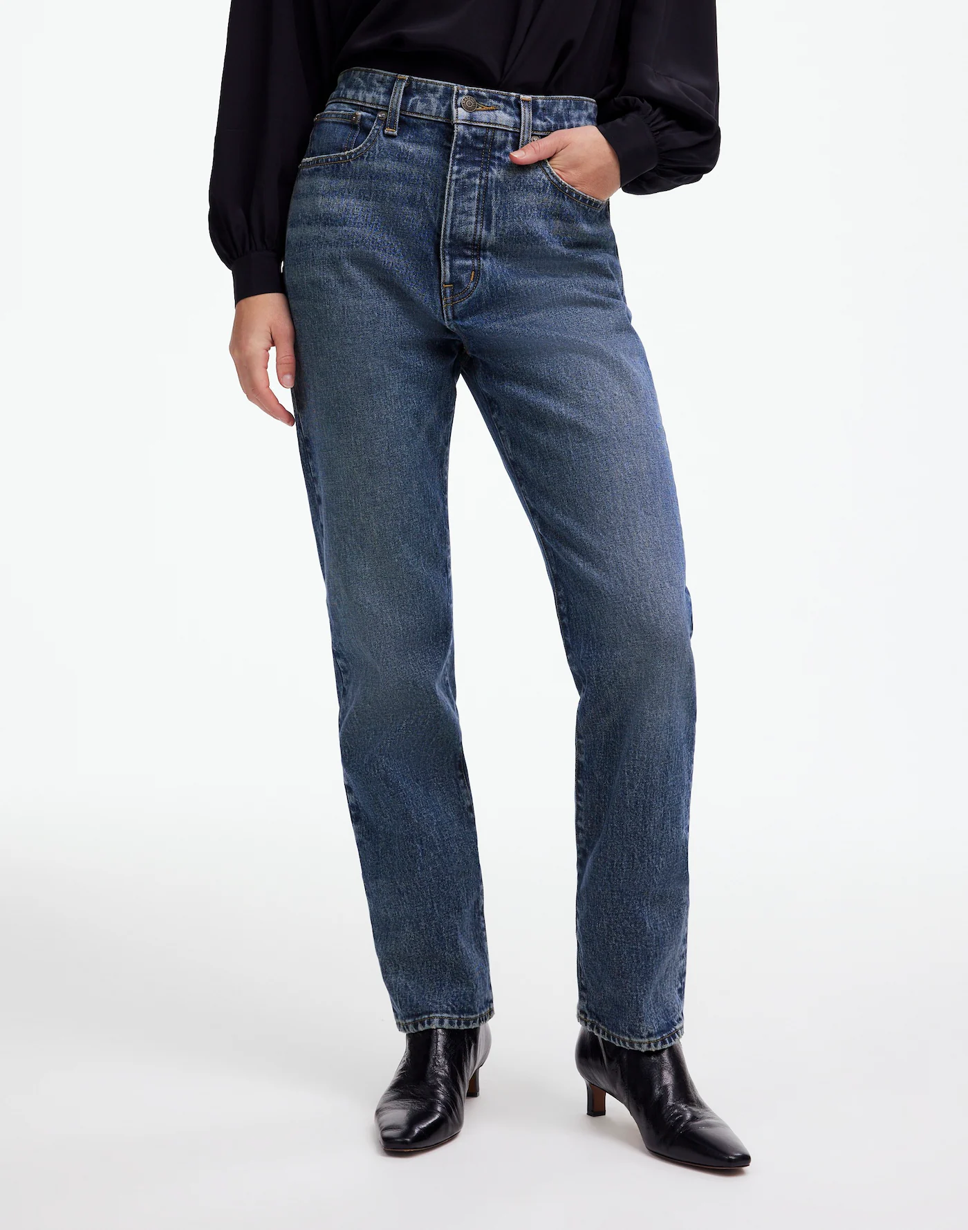 The '90s Straight Crop Jean