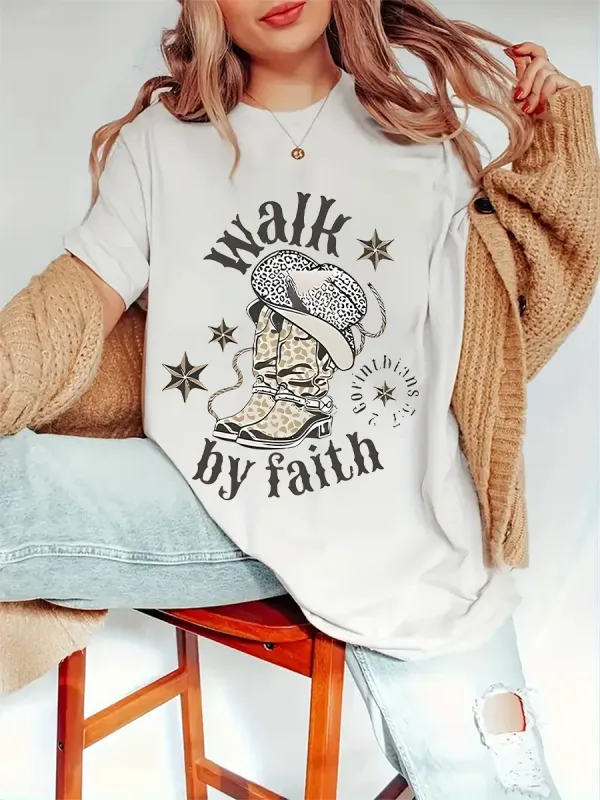 Walk by Faith T-shirt