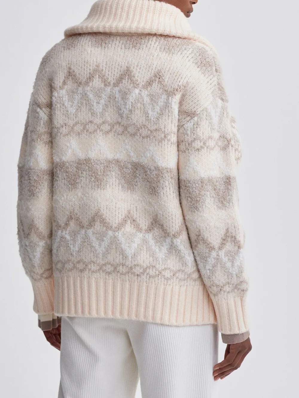 Brooke Fairisle Knit Jacket