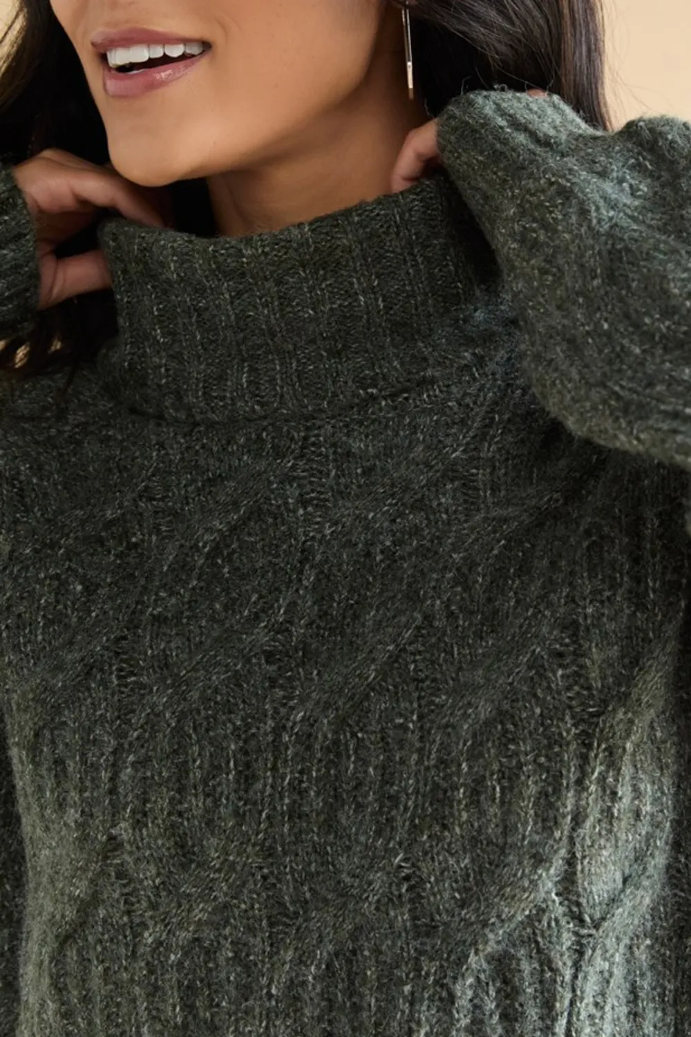 Aviana Cable Pullover Sweater