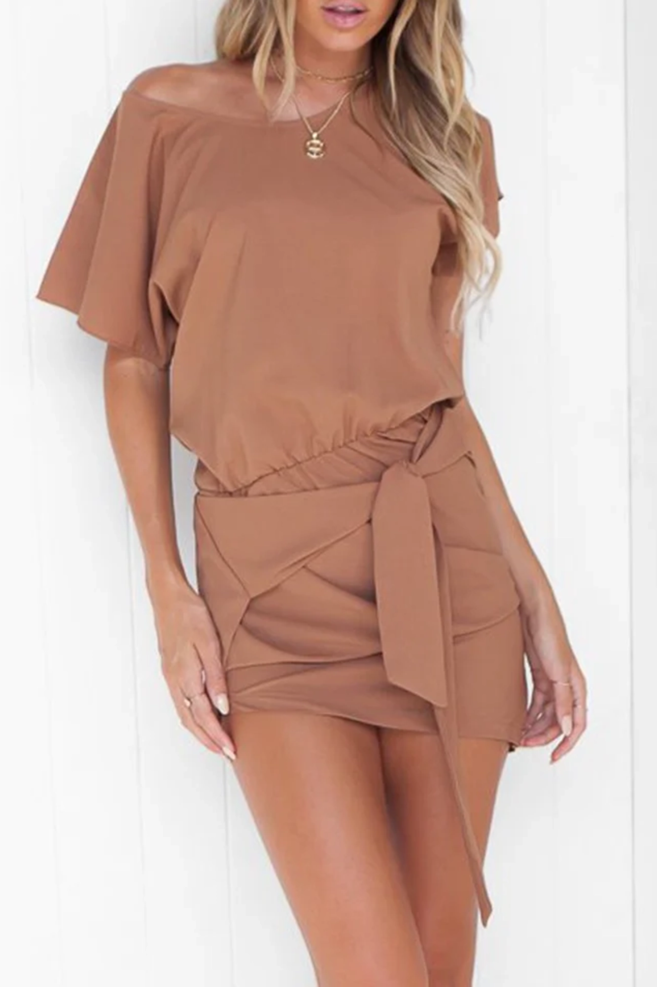 Majorca Dress (Mocha)