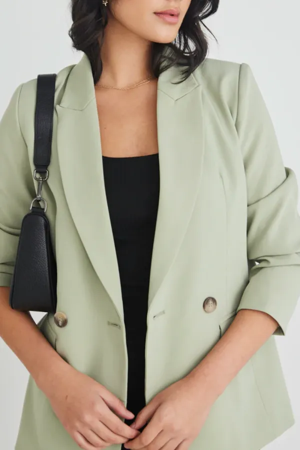 Cooper Moss Tencel Semi Fitted Boyfriend Blazer