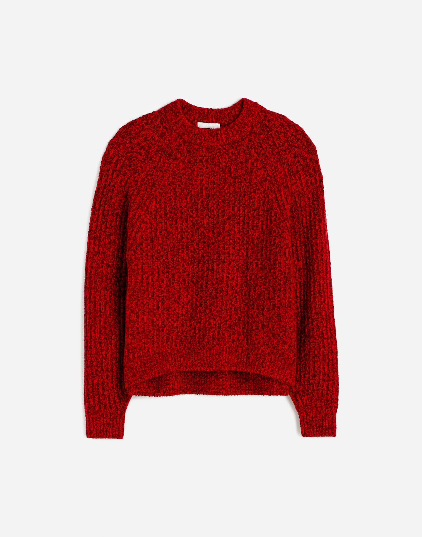 Ribbed Cotton-Blend Sweater