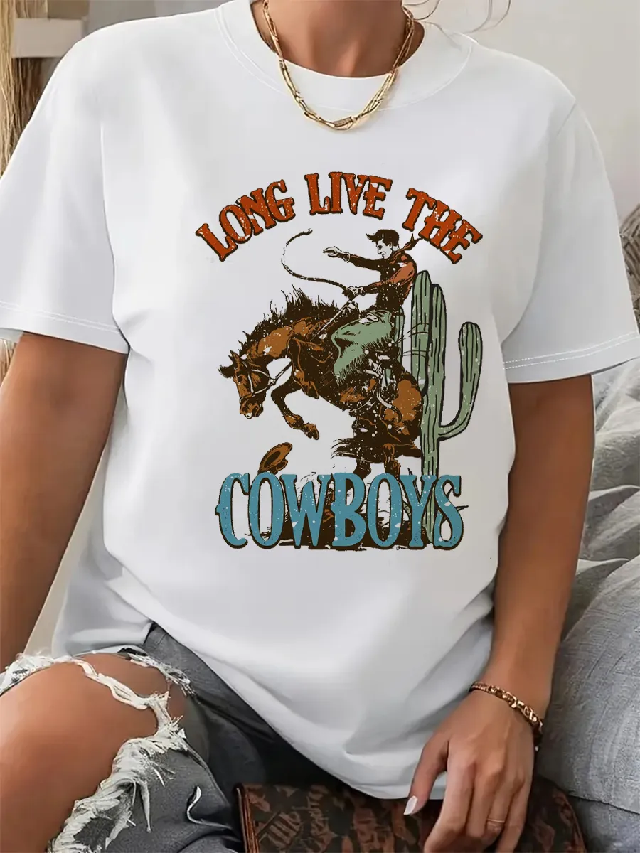 Tong Live the Cowboys T-shirt