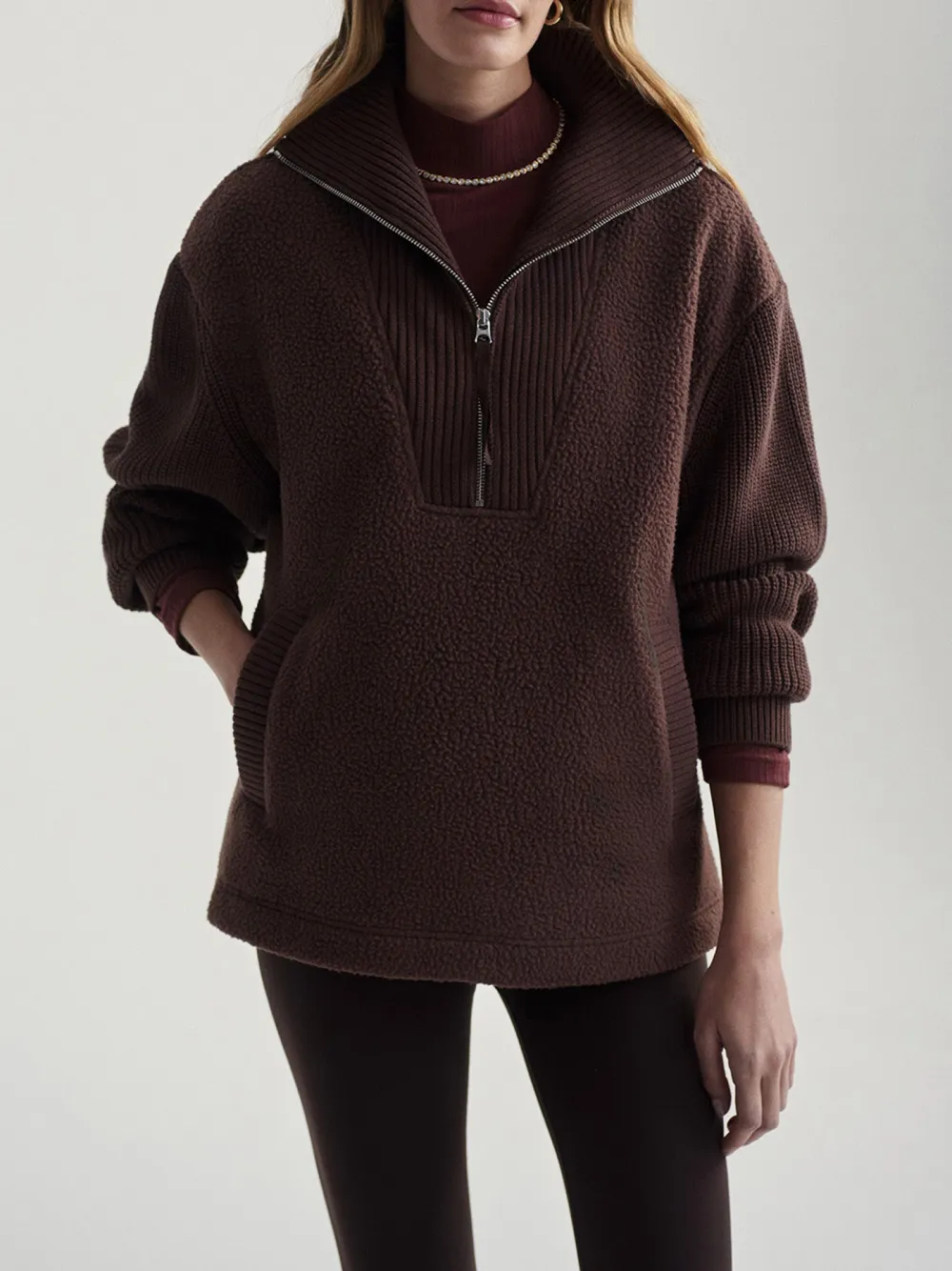 Theresa Half-Zip Fleec