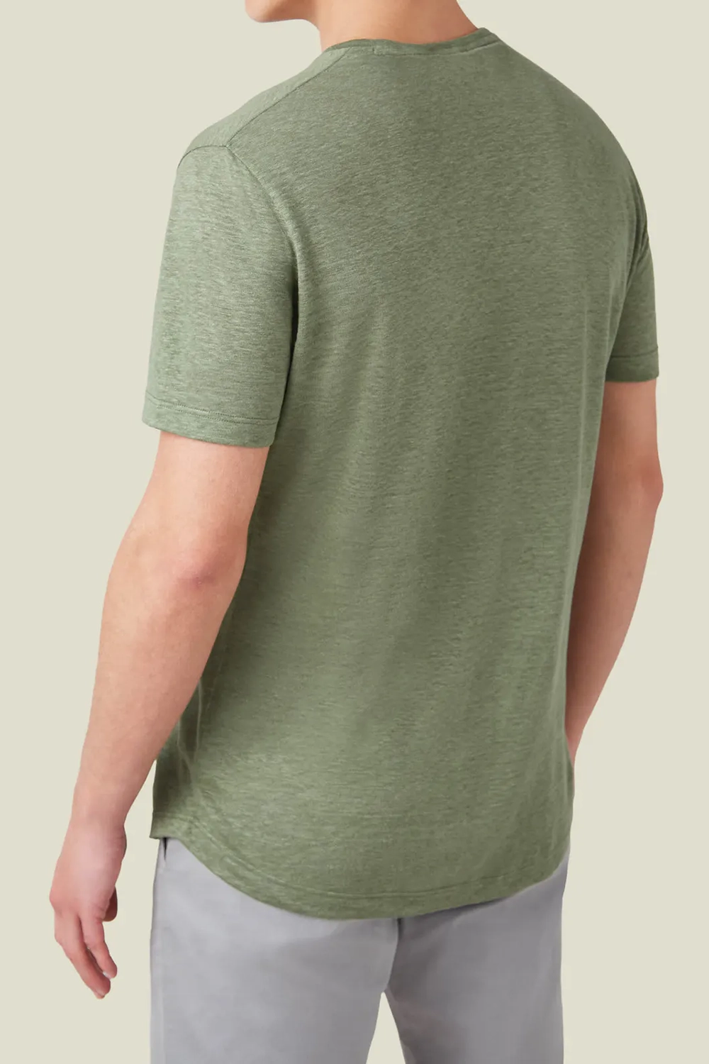 Non-Stretch Linen T-Shirt