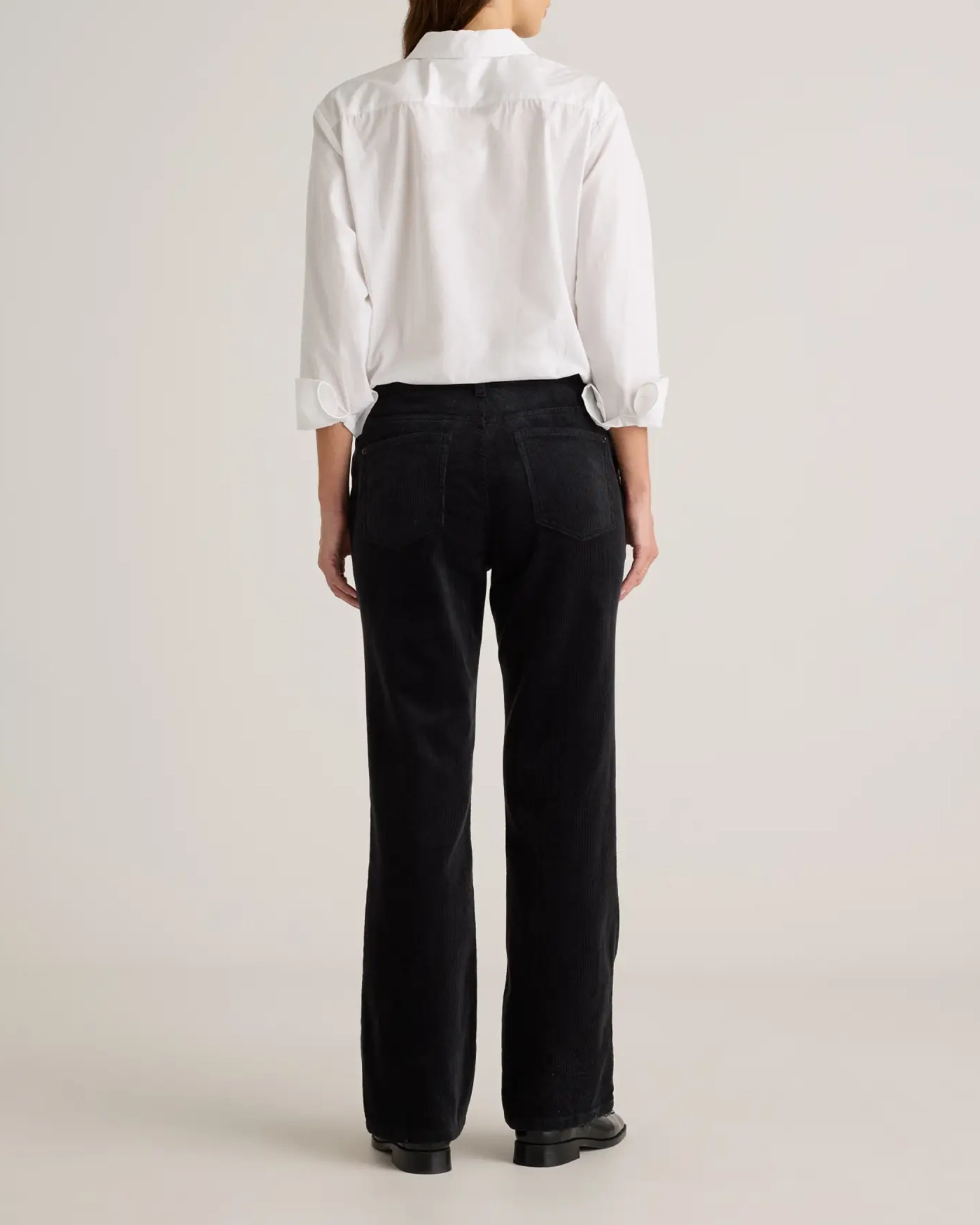 Cotton Corduroy Flare Pants