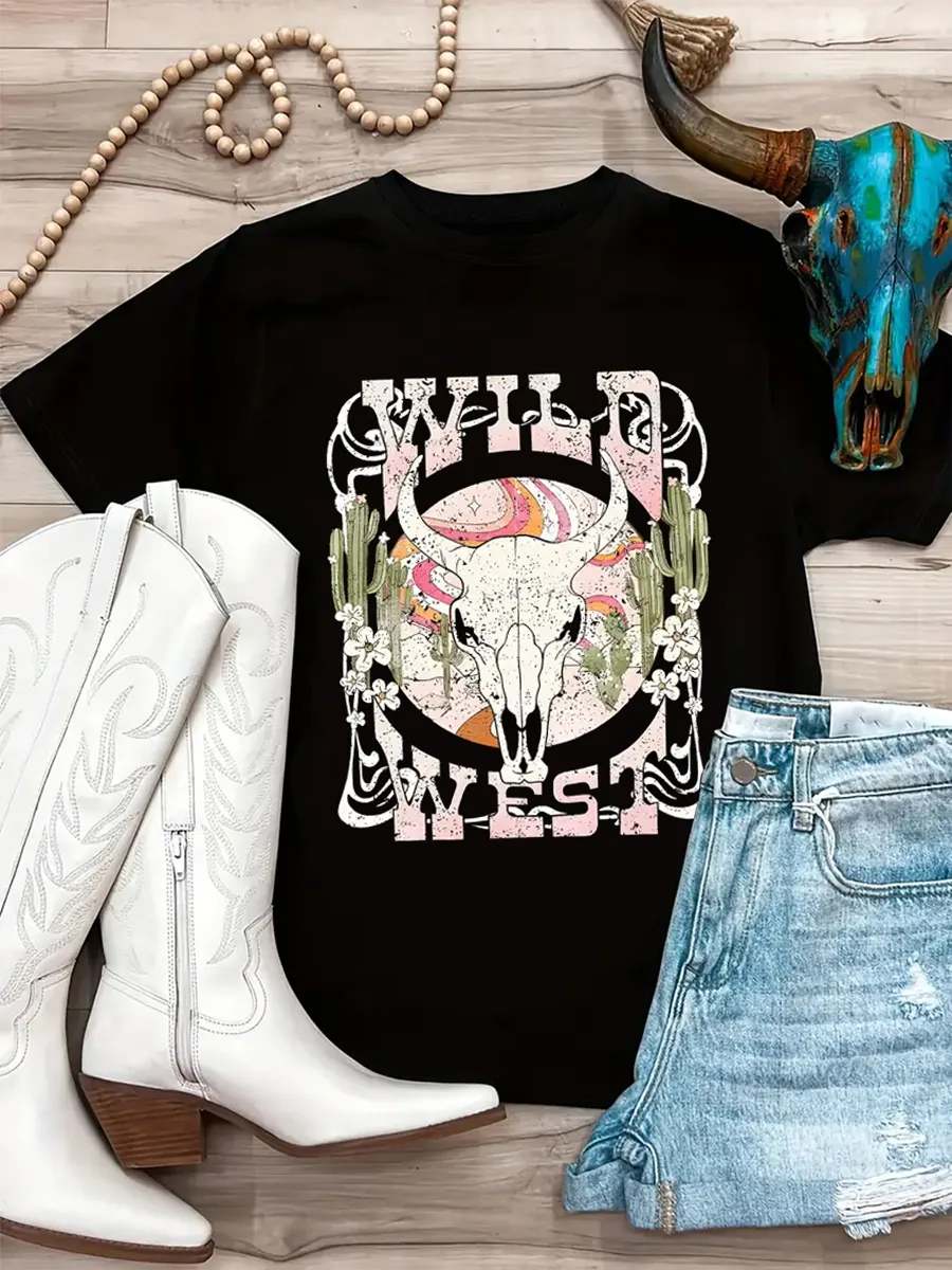 Wild West Graphic T-shirt