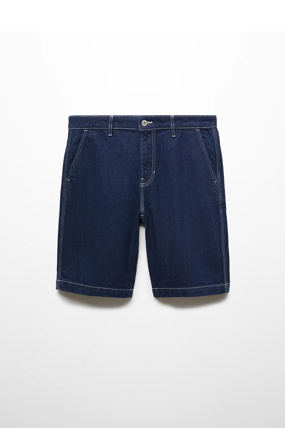 Denim bermuda shorts