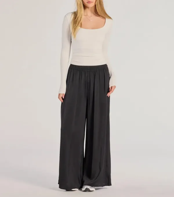 Laidback Luxe Wide-Leg Palazzo Pants