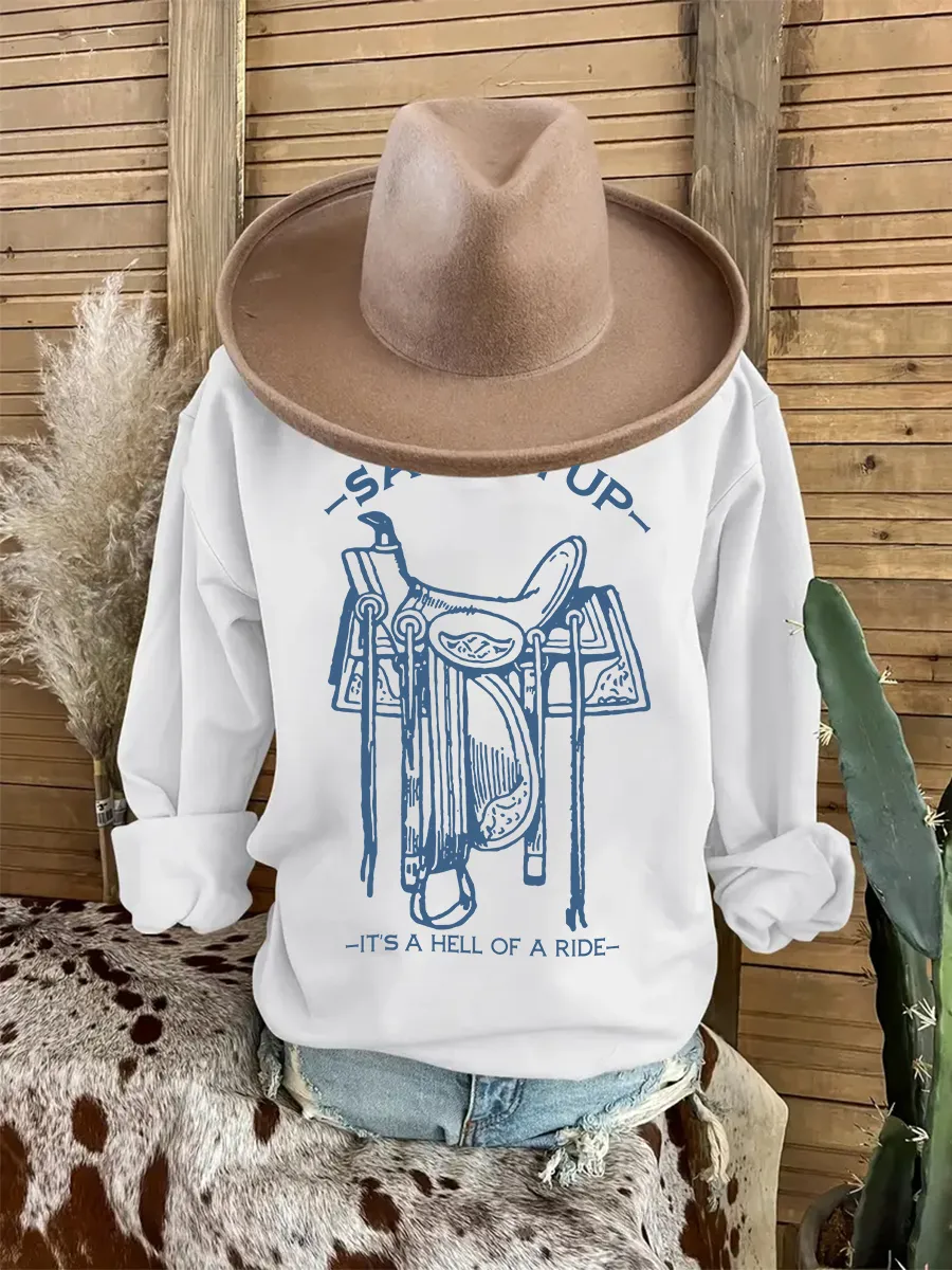 SADDLE UP sweatshirt