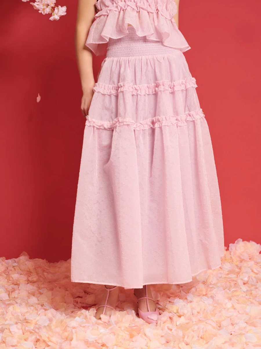 DREAM Brooke Organza Midi Skirt