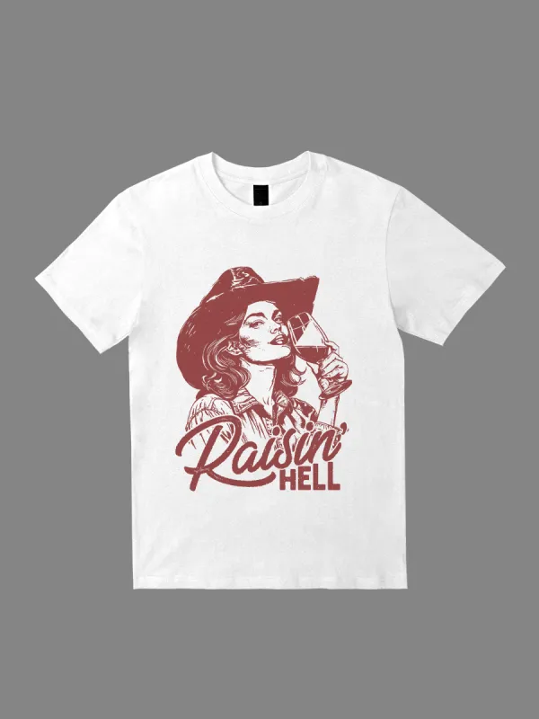 Ride a cowboy retro vintage T-shirt