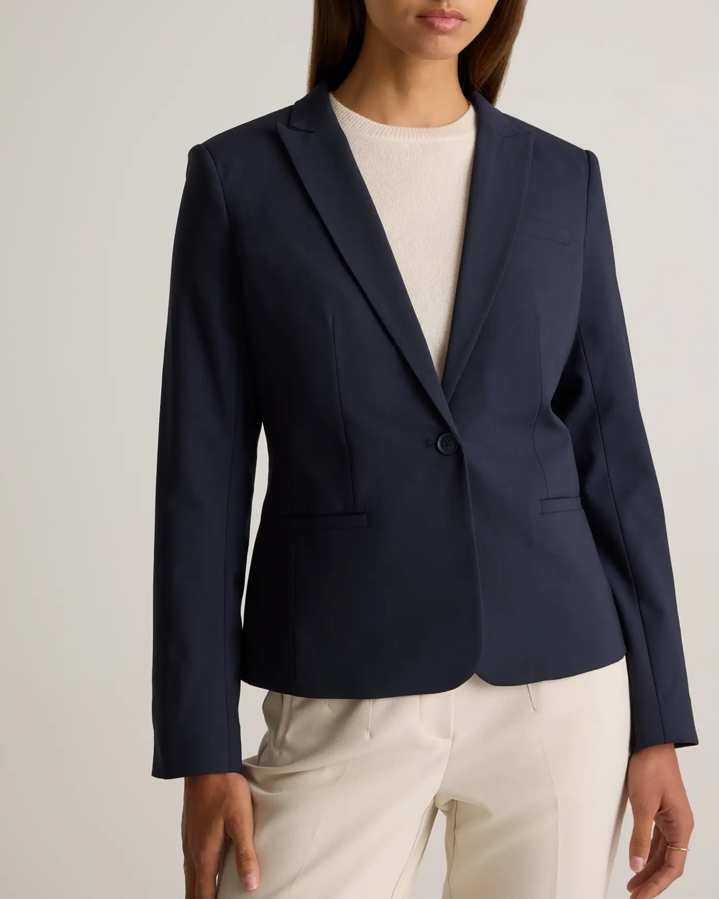 Italian Wool Tailored Blazer