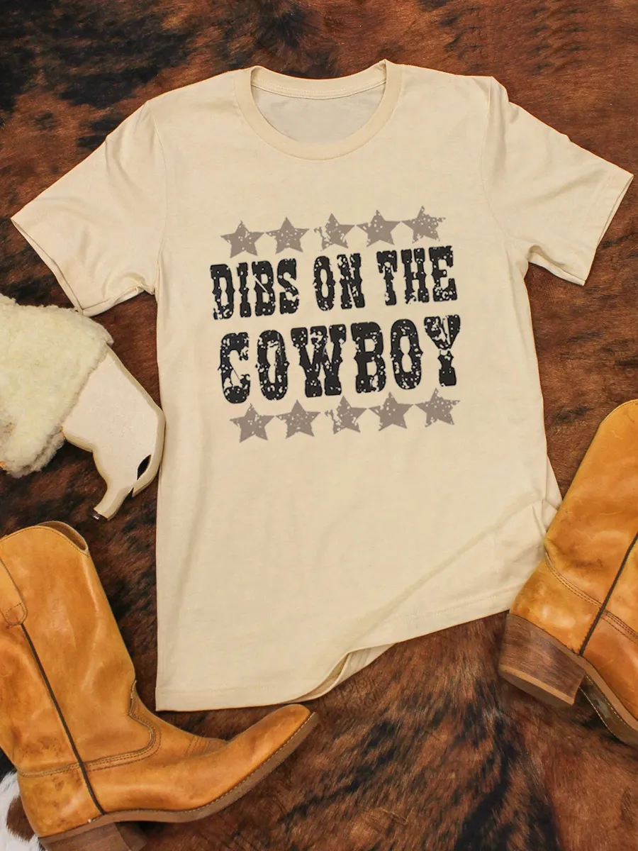 wild west dibs ob the cowboy T-shirt