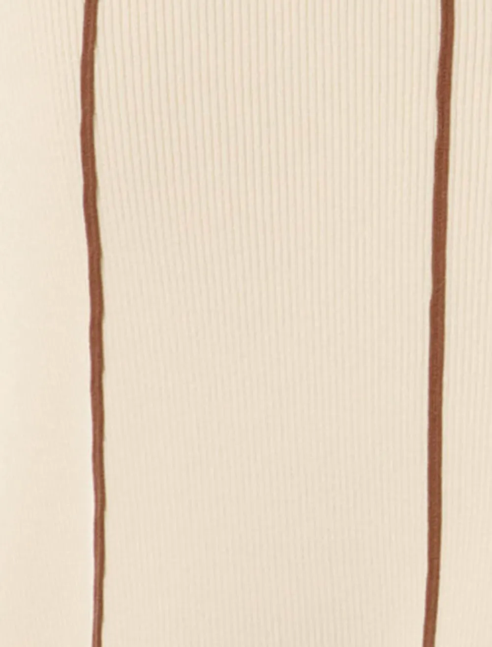 Miley Contrast Detail Midi Dress