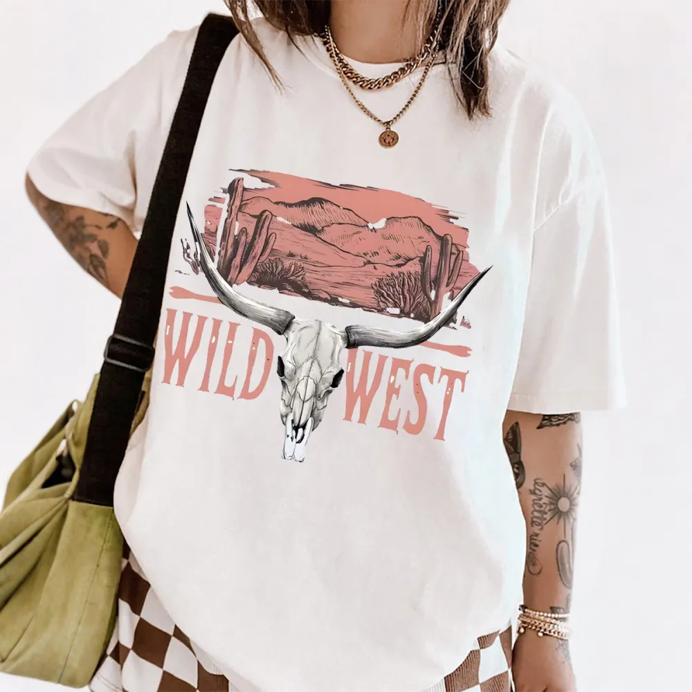 Wild West Desert Roads Graphic T-shirt