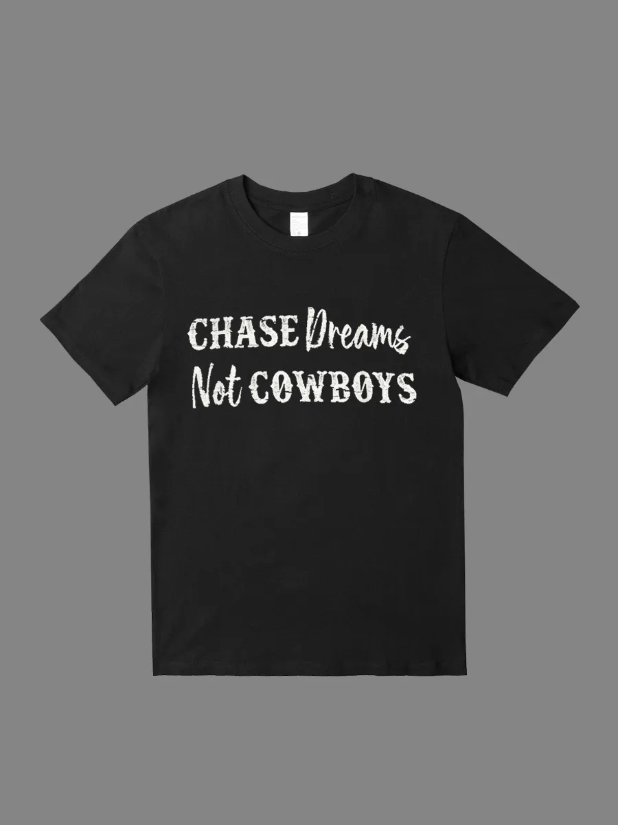 Wild West Retro Skeleton Slogan T-shirt