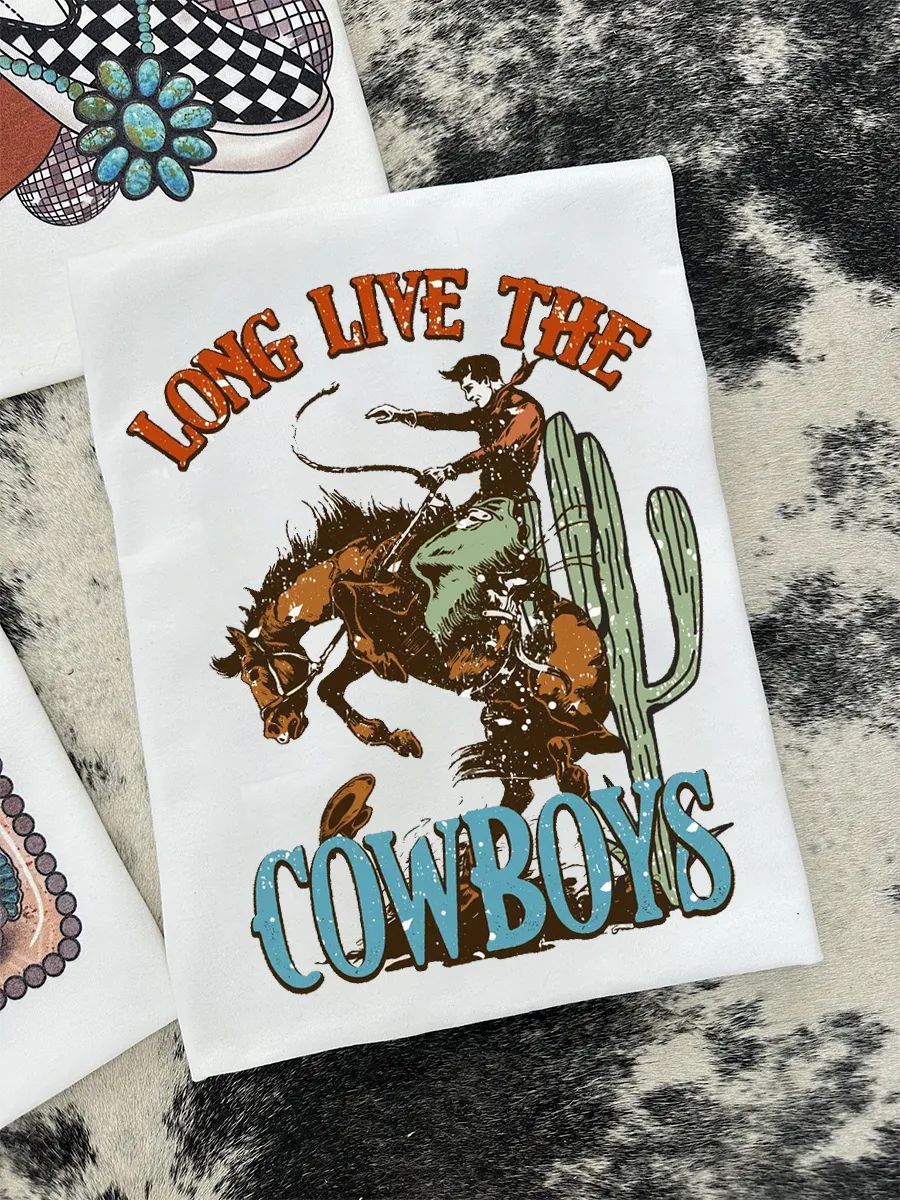 Tong Live the Cowboys T-shirt