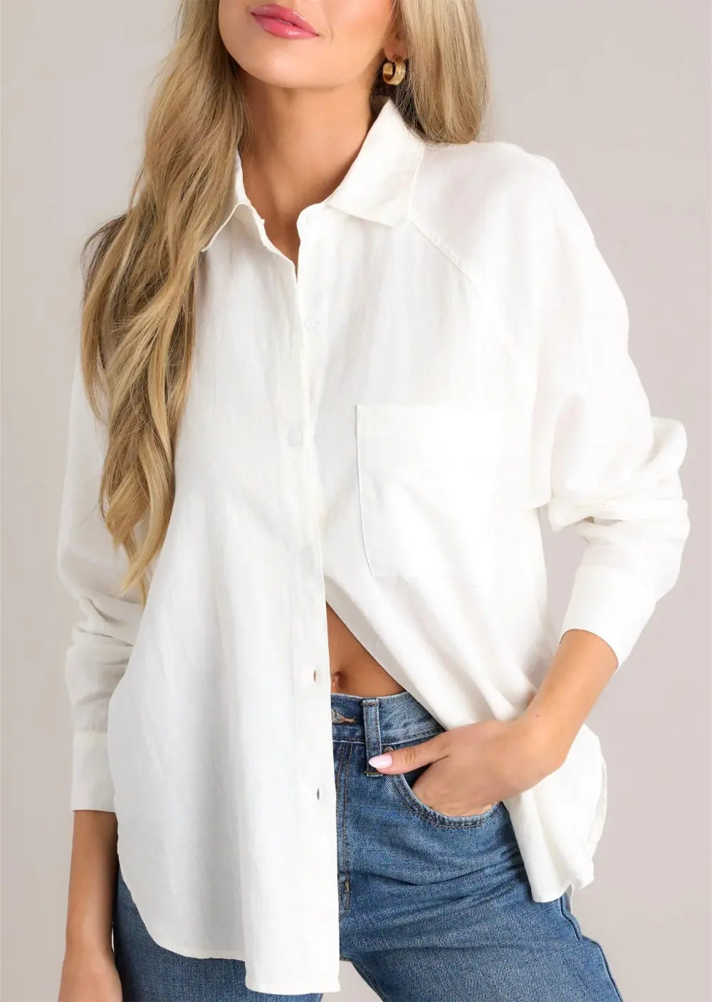 Z-SUPPLY THE PERFECT WHITE LINEN TOP