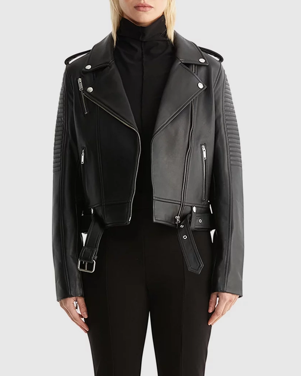 Classic Leather Biker Jacket 2.0