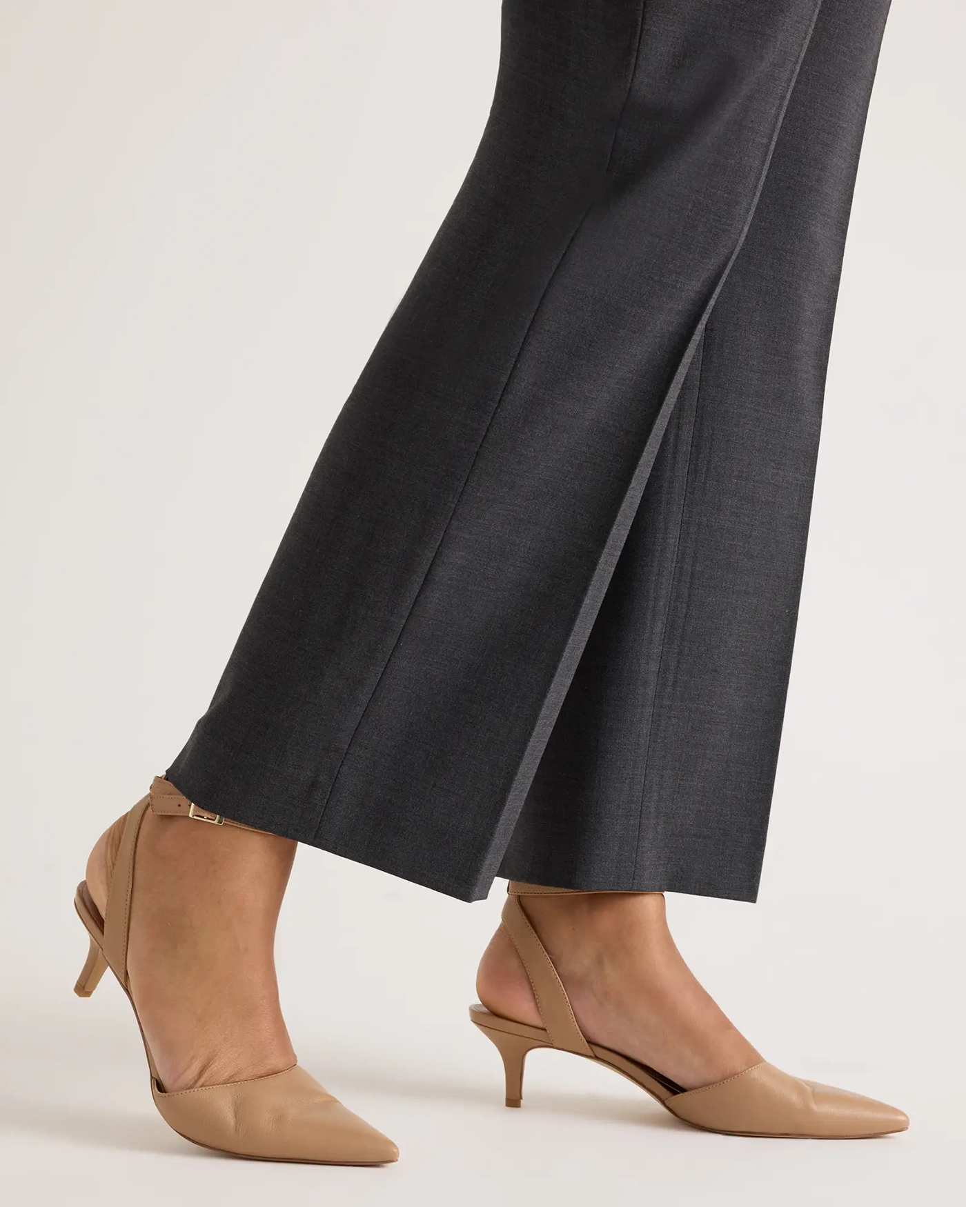 Italian Wool Straight Leg Pants